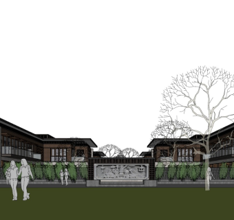 新中式合院别墅 民宿 豪华中式别墅